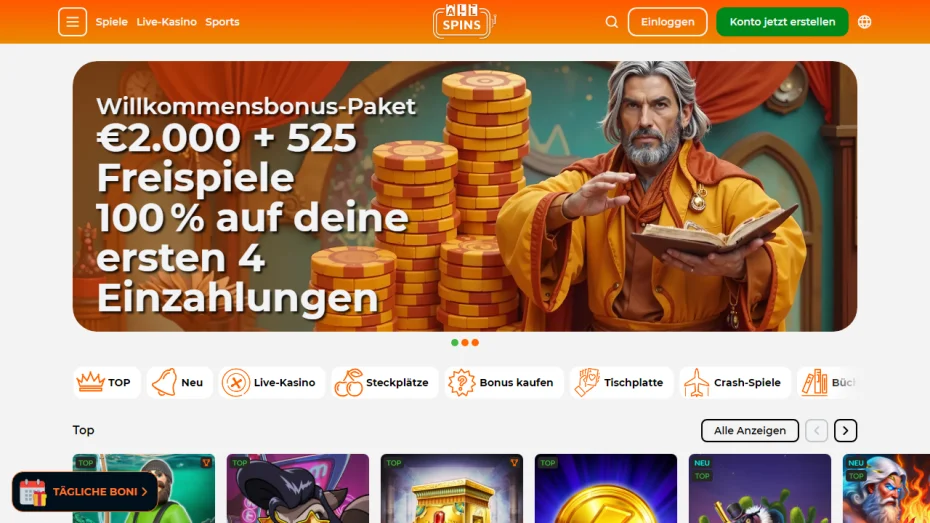 AllSpins Casino Slots Germany